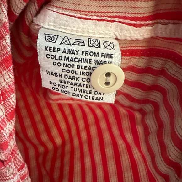 Limited Edition SuperDry Plaid Red Collared Shirt - Picture 8 of 9